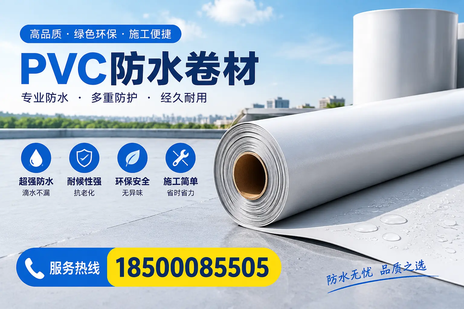选用PVC防水卷材时需要避开的常见误区,特别是在莆田